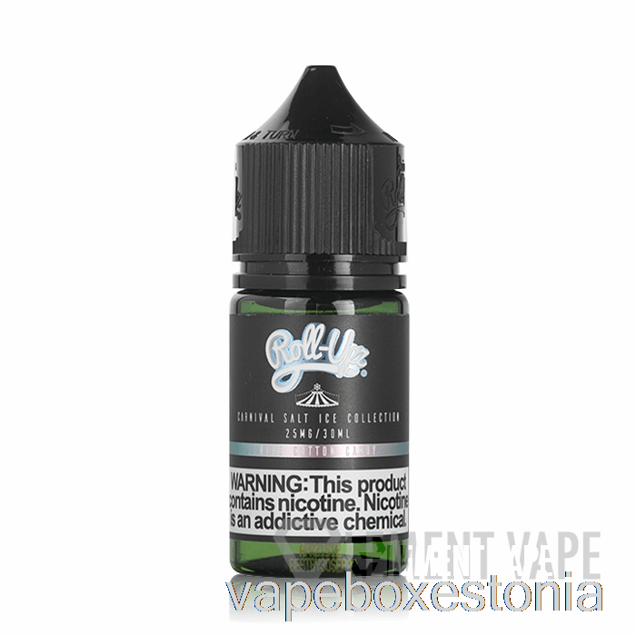 Vape Box Estonia Jääsinine Suhkruvatt Sool - Karneval - Mahlarull Upz - 30ml 50mg